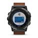 ساعت و جی پی اس ورزشی گارمین مدل Fenix 5X Plus Leather GPS Watch